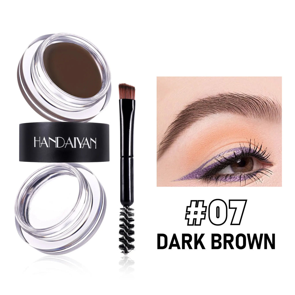 Handaiyan 2-in-1 Waterproof Eyebrow Wax & Tint Pomade | 3D Brows