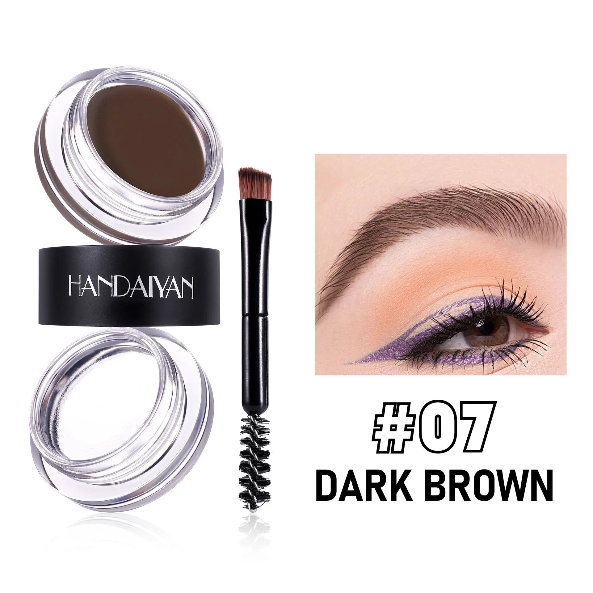 Handaiyan 2-in-1 Waterproof Eyebrow Wax & Tint Pomade | 3D Brows
