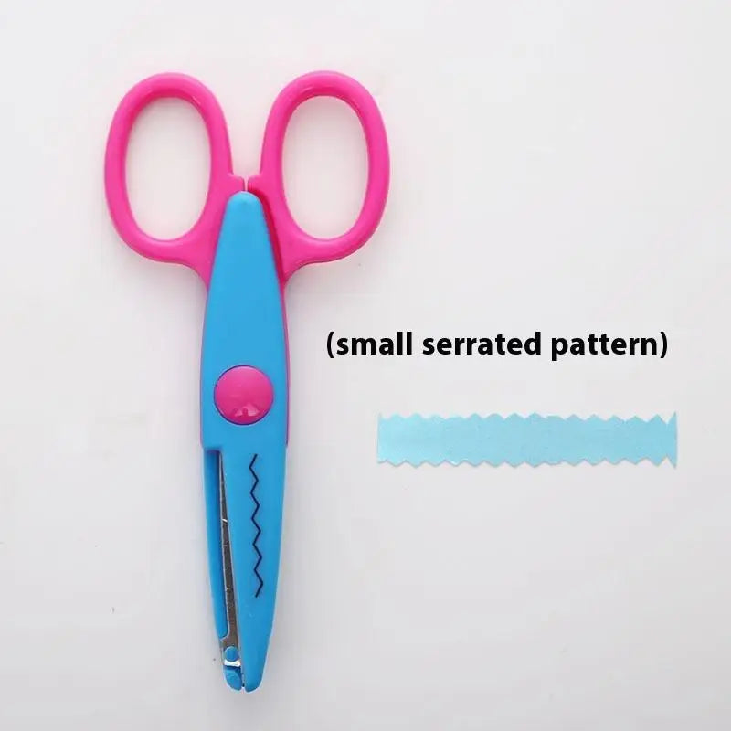 Wavy Lace Edge Scissors for Kids, Scrapbooking & Crafts