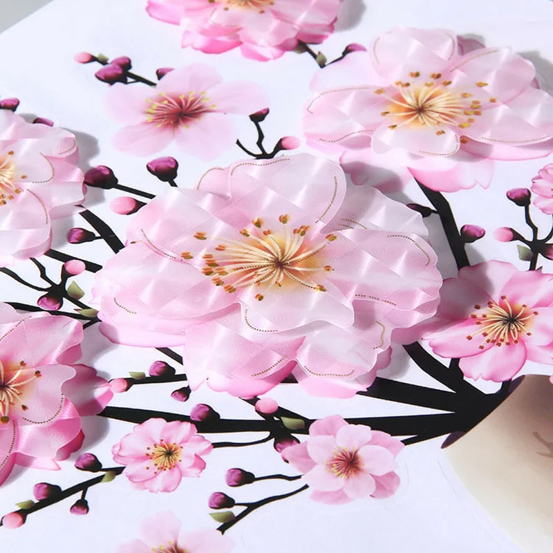 3D Simulation Vase Bedroom Room Wall Three-Dimensional Gilding Decorative Wall Stickers Oasis Select