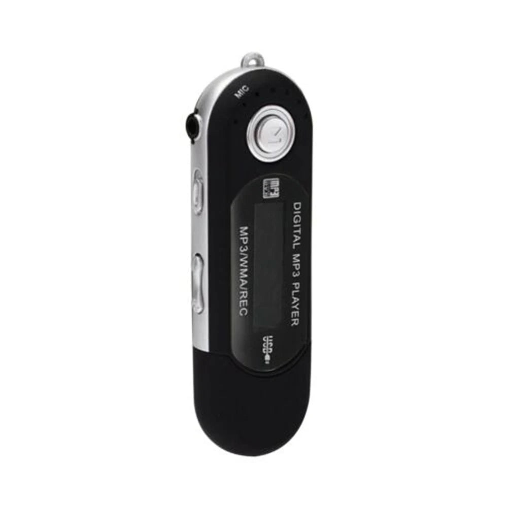 Player MP3 1.2 In Display 1pcs 8.5*3*1cm 8GB Accessories Built-in Capacity In-line Memory Replacement Practical Oasis Select Black