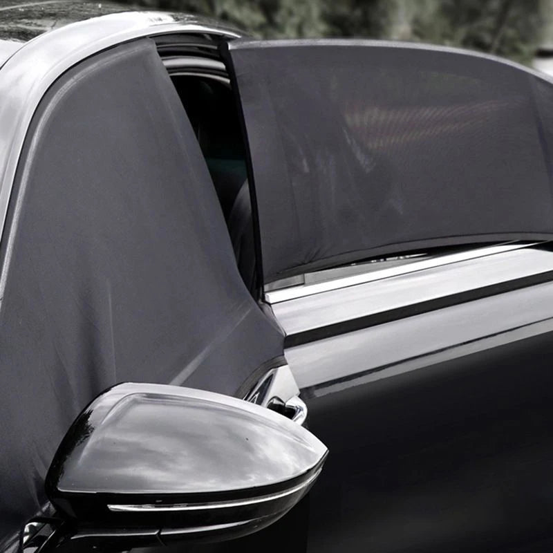 2pcs Car Sun Shade Styling Accessories Auto UV Protect Curtain Side Window Sunshade Mesh Sun Visor Protection Window Films Oasis Select