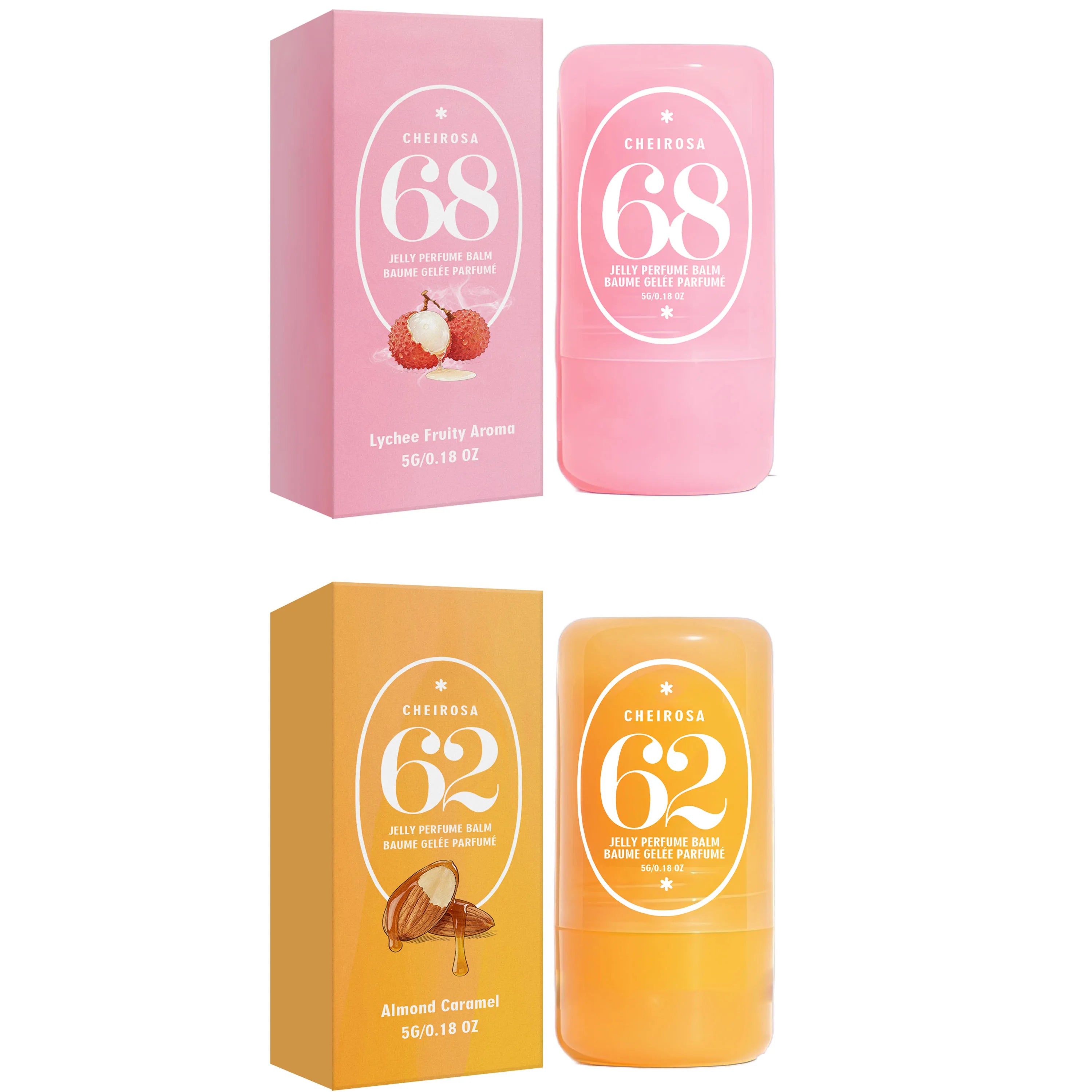 Solid Perfume Balm | Lychee, Almond Caramel & Amber Vanilla Solid Perfume Balm Oasis Select 2-in-1 2