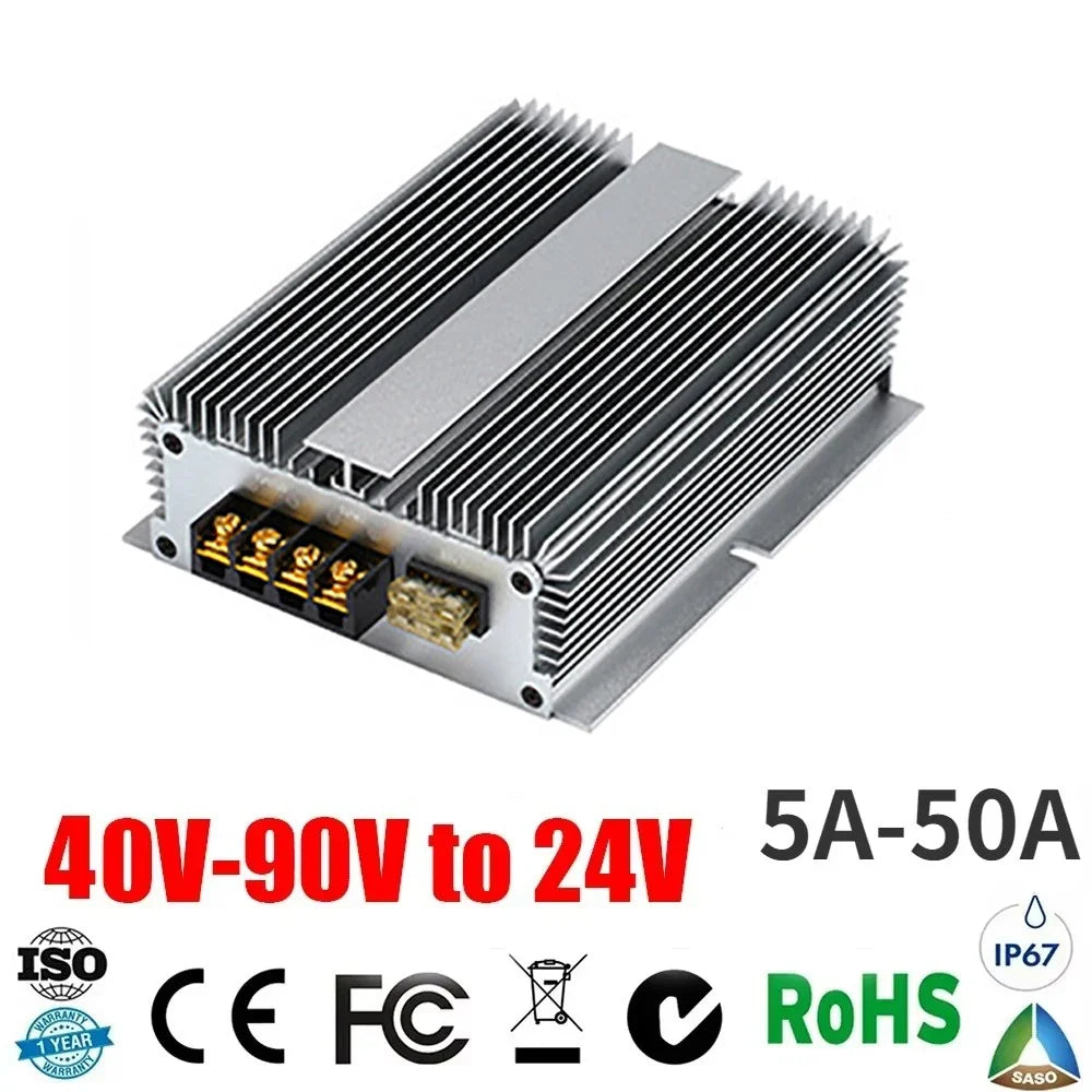 30V-90V TO 24V 30A 48V to 24V 60V to 24V 72V to 24V 5A-50A DC DC boost module stabilizer Voltage Regulator step down converter Oasis Select