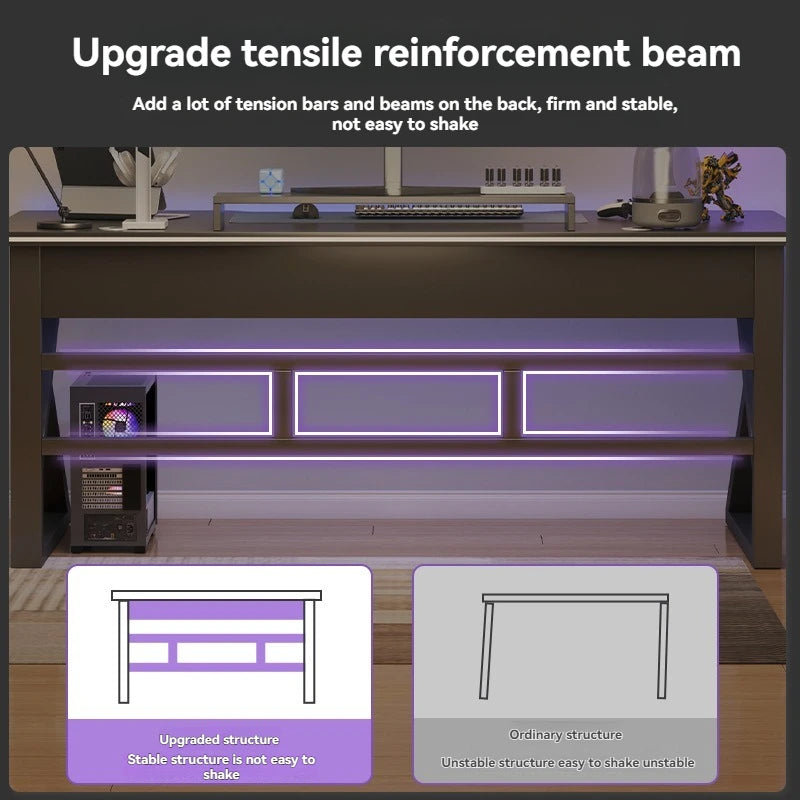 Computer desk, home desk, student learning desk, simple gaming desk, e-sports desk, workbench, office desk Oasis Select