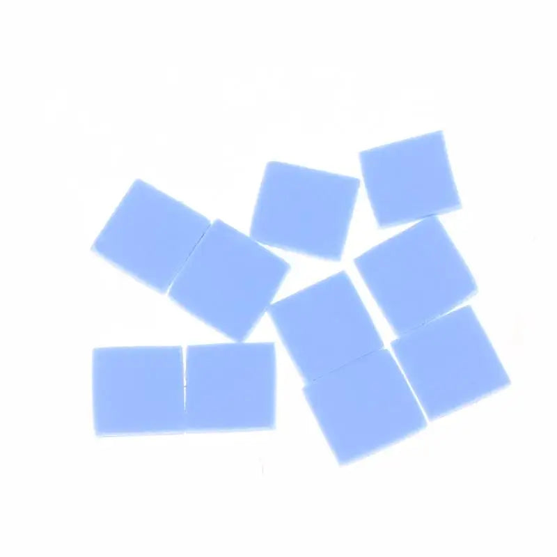 Thermal Insulating Silicone Sheet 100Pcs for CPU IC GPU Repair Precutting Mat High Performance Heat Dissipation Oasis Select