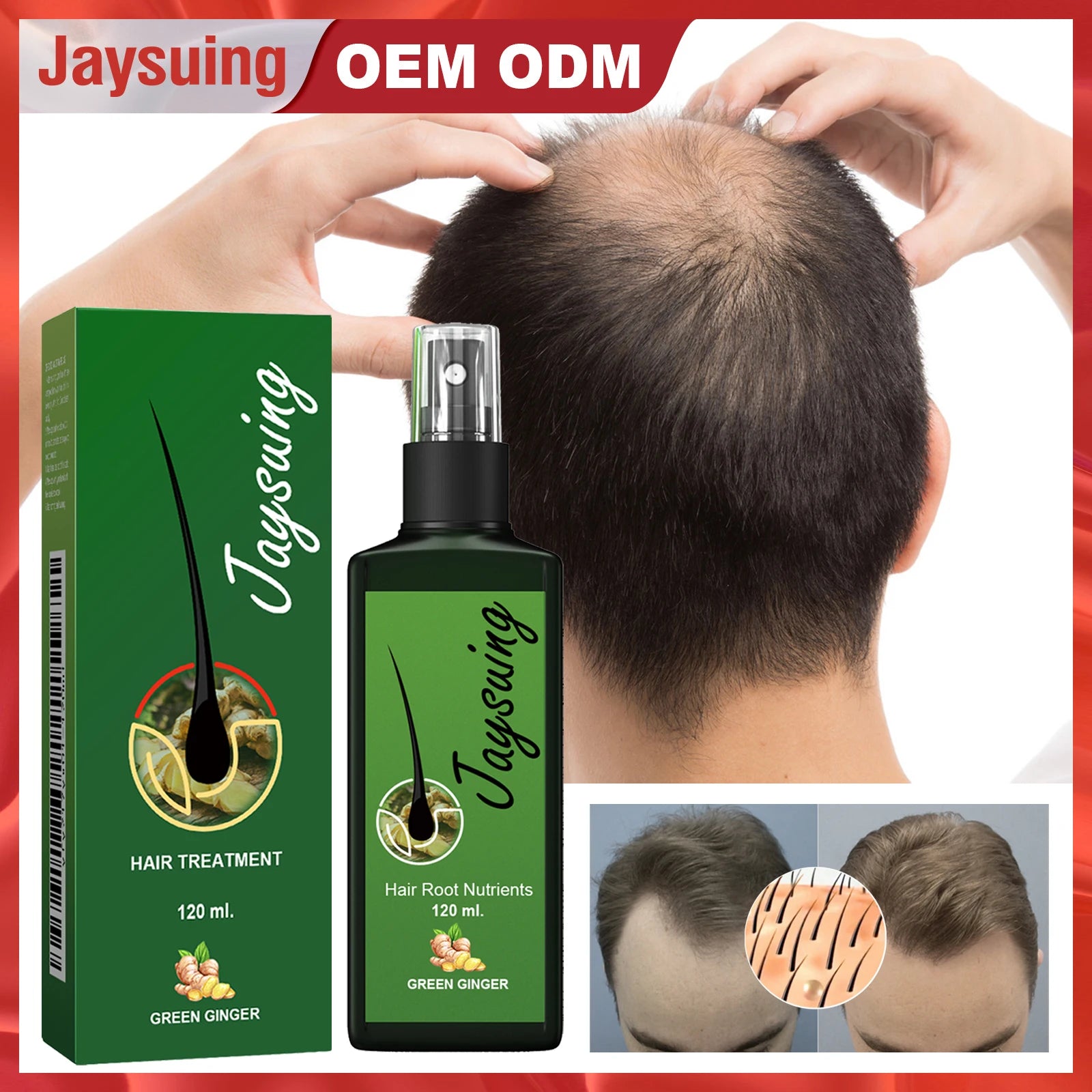 Nourishing Hair Care Serum Spray – Scalp & Smoothing Treatment Hair Serum Spray Oasis Select Default Title