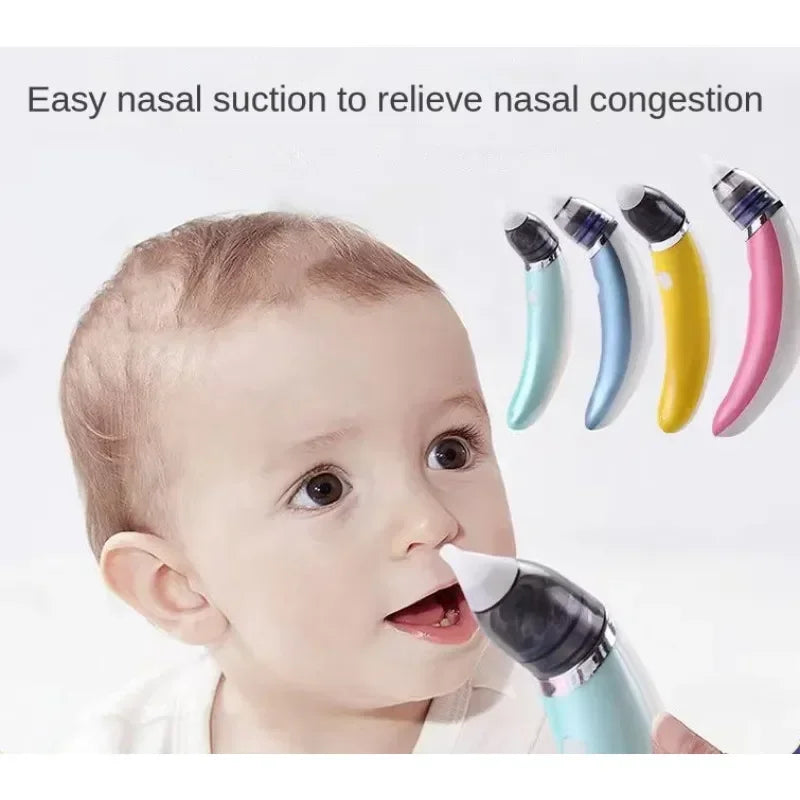 New Electric Baby Nasal Aspirator Electric Nose Cleaner Sniffling Equipment Safe Hygienic Nose Snot Cleaner for Newborns Oasis Select