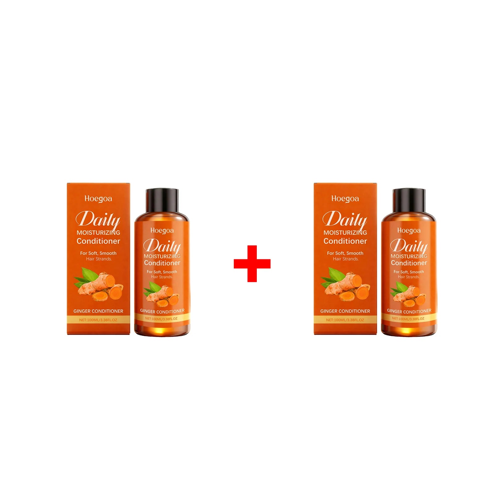 Ginger Shampoo Thicken Volumizing Shampoo Repair Damaged Hair Conditioner Anti Hair Loss Hair Regrowth Cleansing Scalp Hair Care Oasis Select 2PCS Conditioner