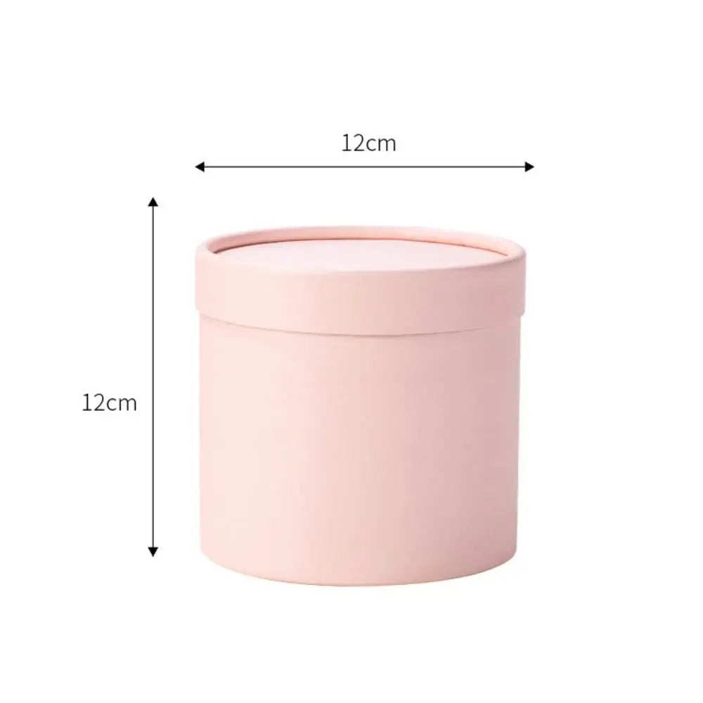Round Flower Gift Box | Cardboard Packaging for Weddings & Parties