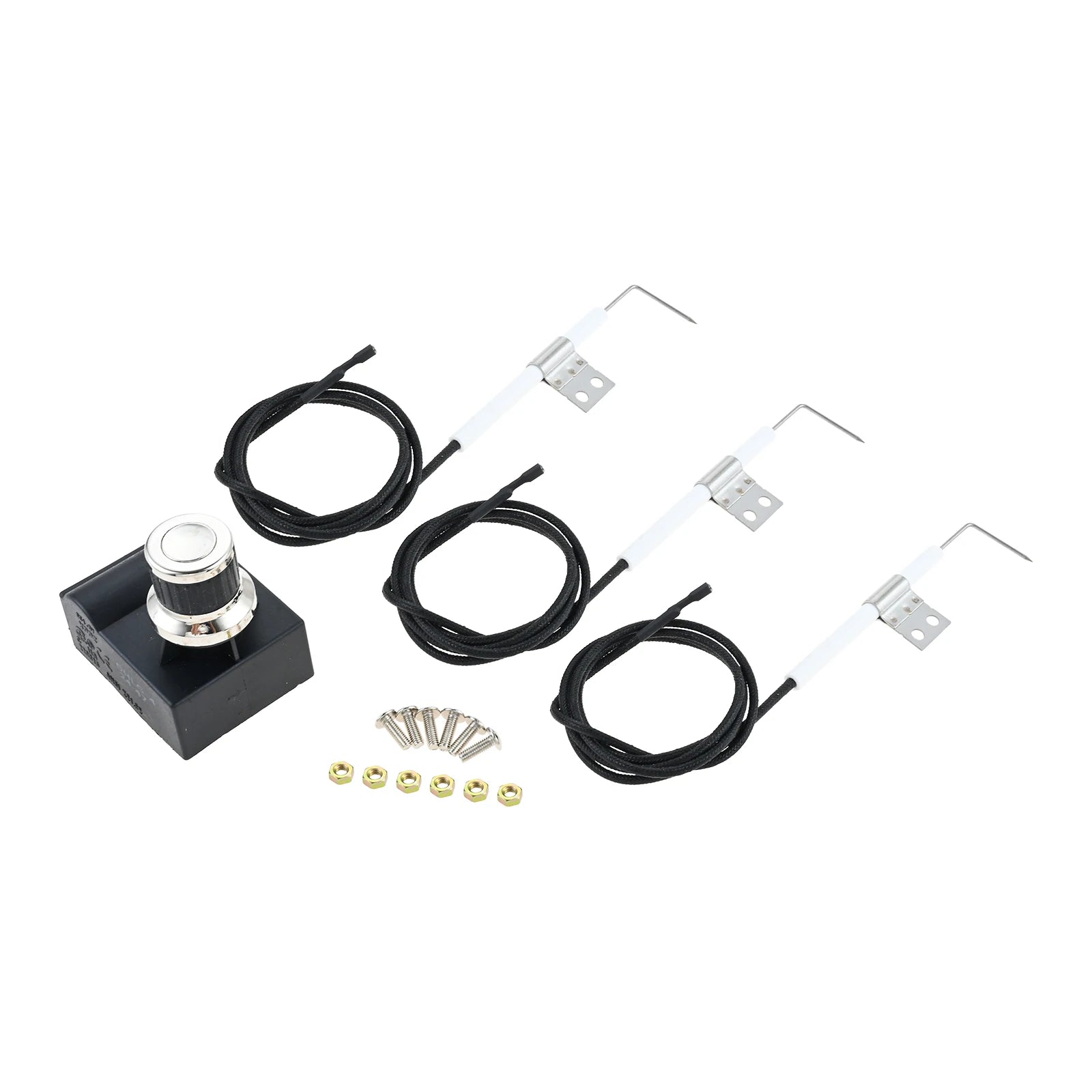 1Set BBQ Lighter Kit for Oklahoma Joe and For Charbroil Deluxe High Temperature and Corrosion Resistant Plug Easy Installation Oasis Select
