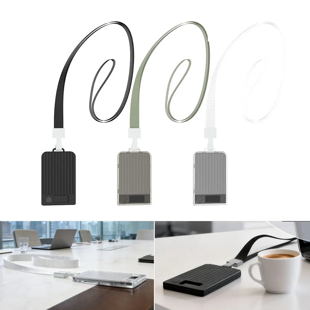 1 Pcs Case PC Case With Magnetic Holder Outdoor Lanyard For Plaud Note/Note Pro AI Voice Recorder Replace Practical Supplies Oasis Select