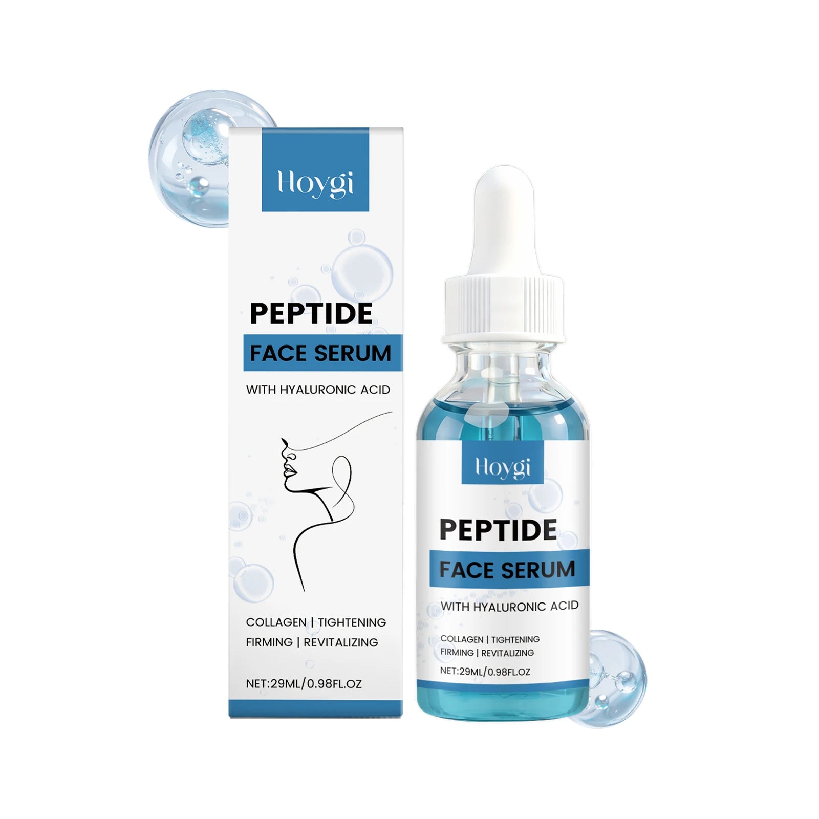 Copper Peptide Hydrating Face Serum – Moisturizing Essence Face Serum Oasis Select 29ml boxed