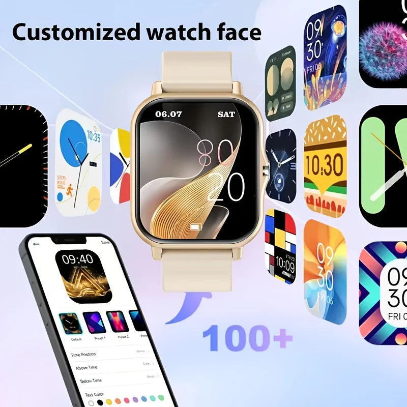 ERUN Smart Watch – HD Screen, Wireless Calls & Fitness Tracker