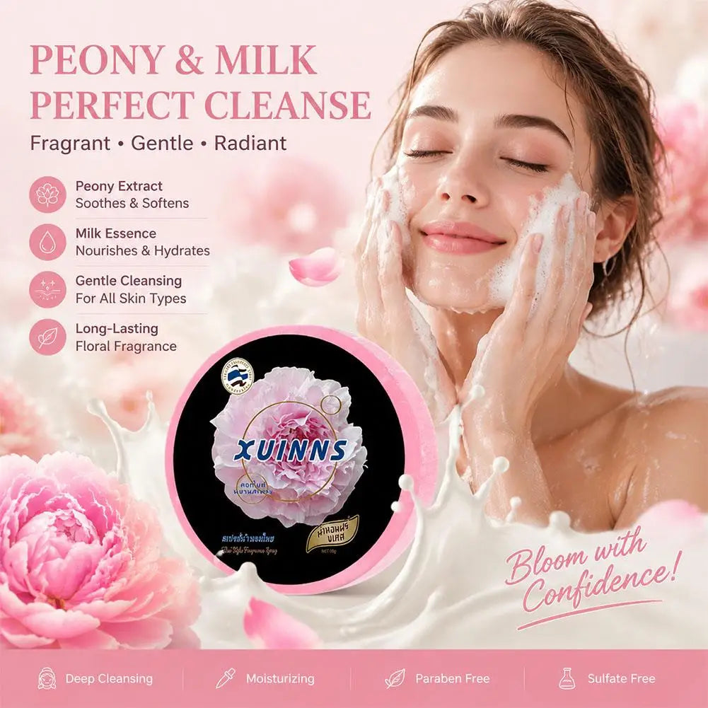 LUXURIOUS FRAGRANCE Soap, Woman's Fragrance Soap, Long-Lasting Light Fragrance, Bath, Hand-Washing, Face-Washing Soap Oasis Select