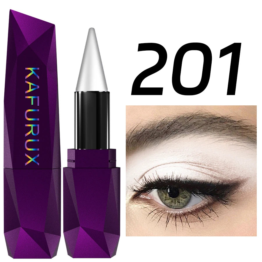 KAFURUX 25-Color Pearlescent Eyeshadow Stick – Waterproof