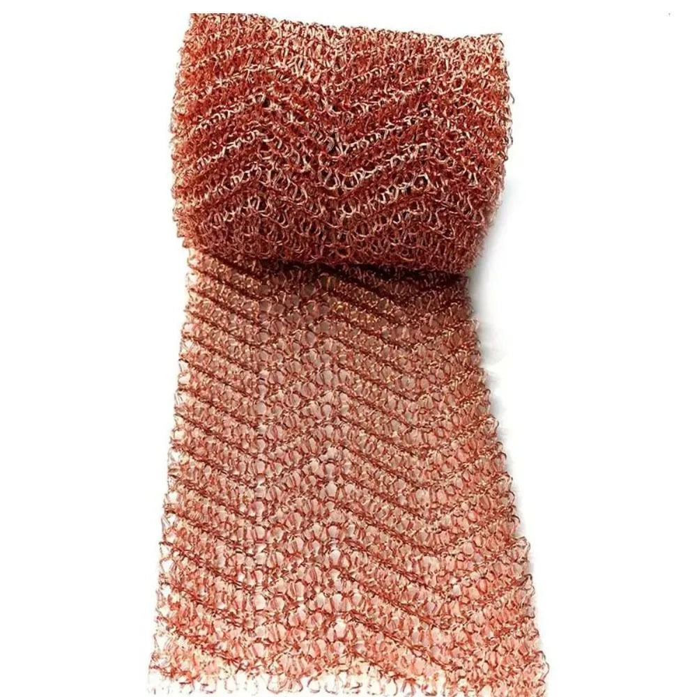 Food Grade Pure Copper Wire Mesh Convenient Multifunctional Anti-snail Filter Durable Pure Copper Woven Screen Filter Oasis Select 6m