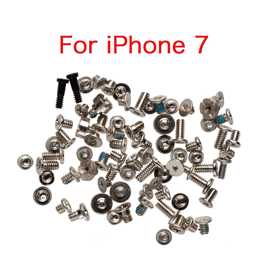 iPhone 7–12 Pro Max Full Screw Replacement Set | 5-Star Screws