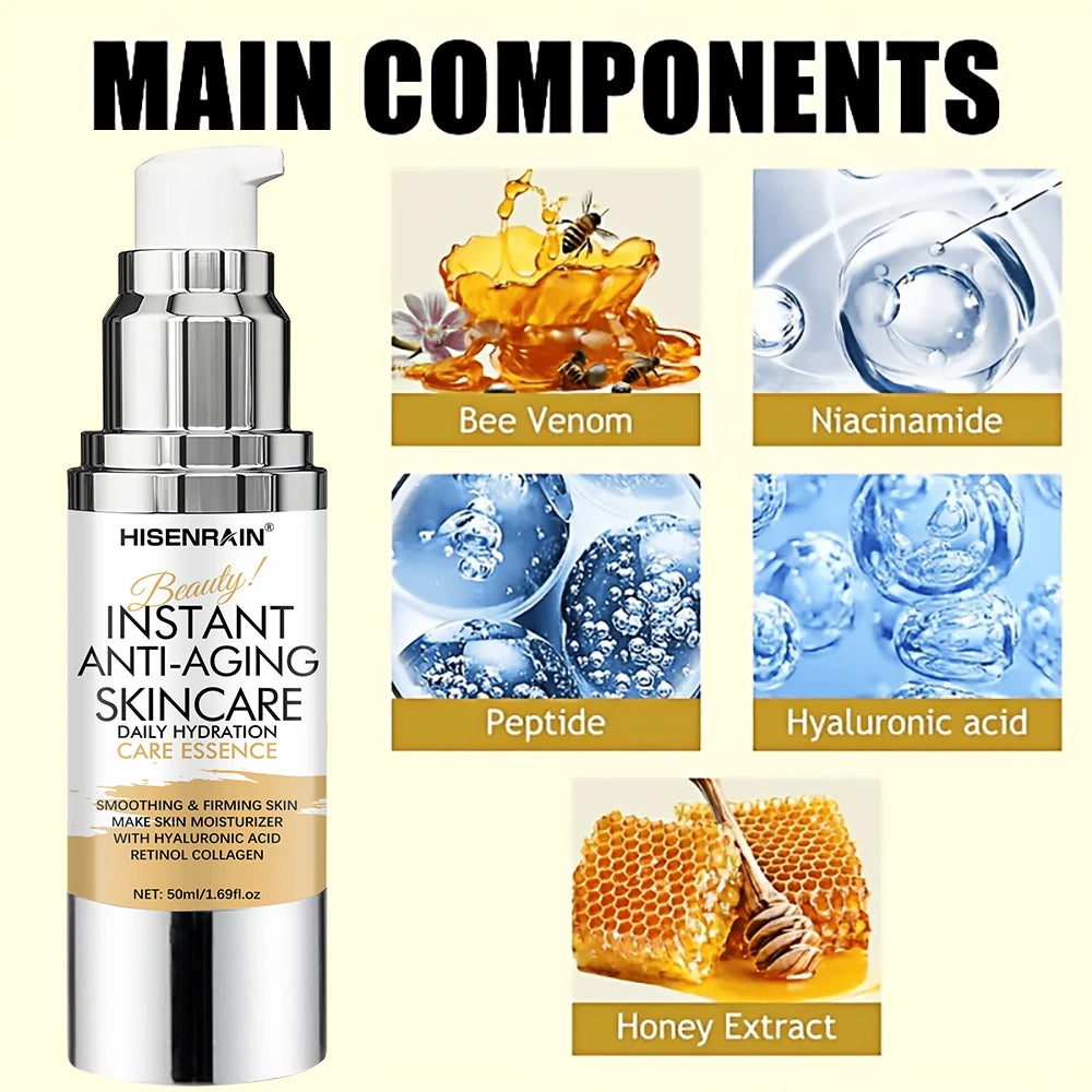 HISENRAIN Vitamin C Brightening Serum 50ml | Anti-Aging Glow Vitamin C Face Serum Oasis Select