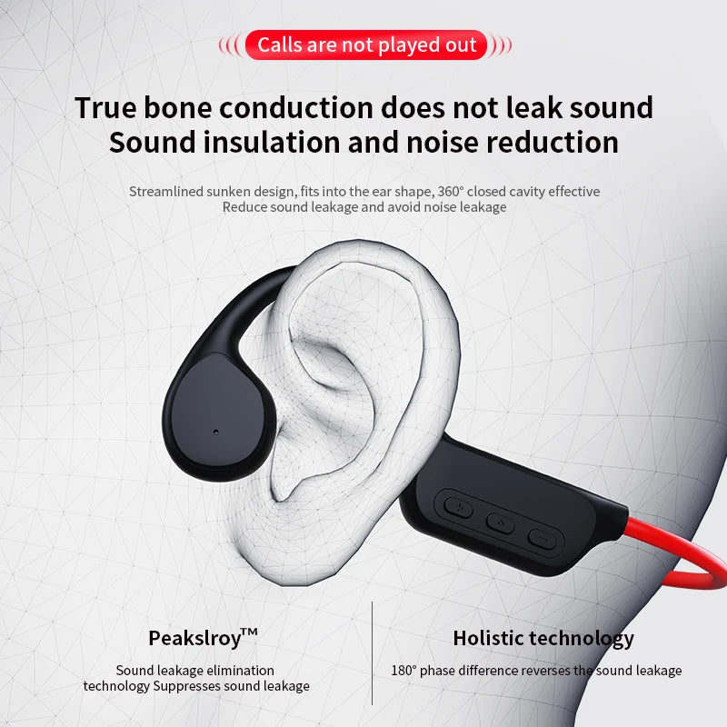 True Bone Conduction Headphones IPX8 Waterproof 32GB MP3 Professional Swimming Headset For Swimming Sports Run Music Surfing Oasis Select