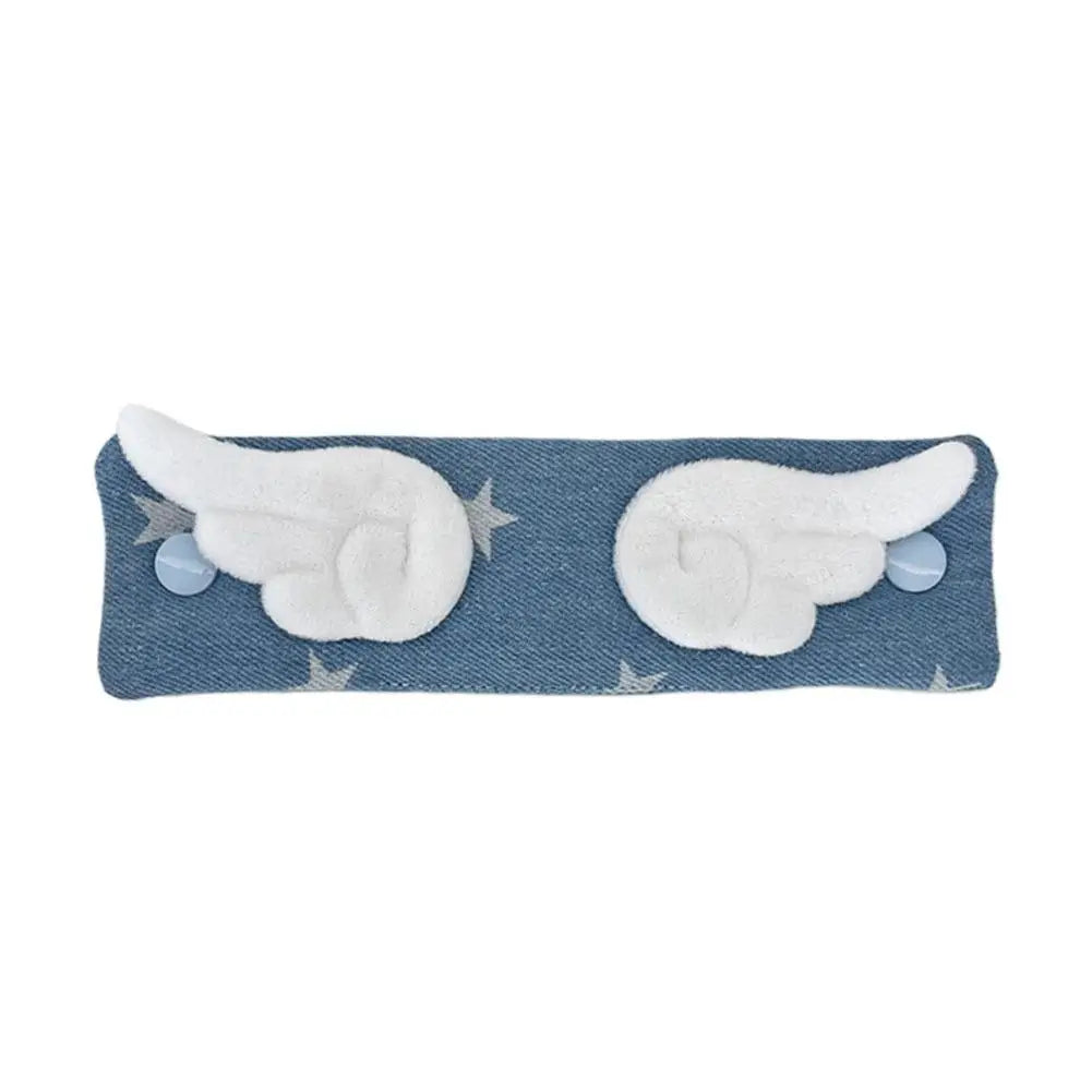 Cowboy Star Angel Wings Fabric Cable Organizer Portable Cord WrapTie for Charger Headphone USB Cable Organizer Travel Essential Oasis Select 06