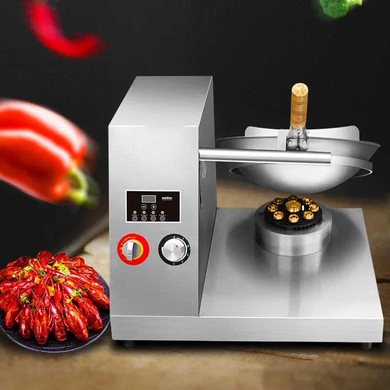 Commercial Automatic Fried Rice Cooking Machine | 10L Smart Wok