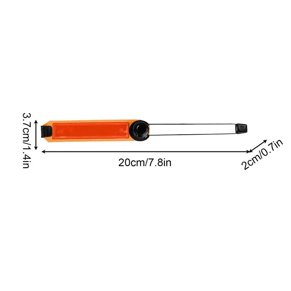 Reflective Cycling Ankle Straps – Adjustable Bike Pant Leg Bands