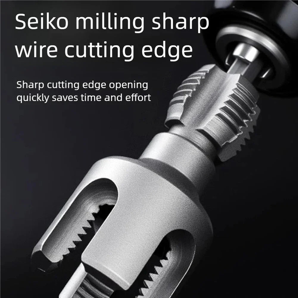 PVC Pipe Threading Tool – Internal & External Thread Cutter Kit Pipe Threading Tool Oasis Select