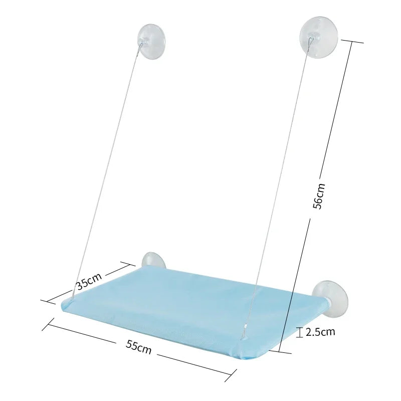 Cat Hammock Beds With Mat Cat Bed Hanging Window Shelf Seat For Cats Comfortable Pet Nest Pet Accessories Bed for Cats Supplies Oasis Select