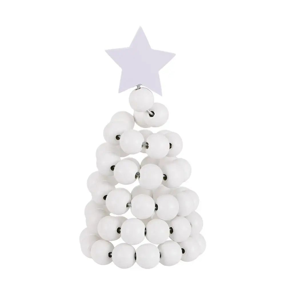 Nordic Wooden Christmas Tree Ornament – Handmade Desktop Decor Christmas Tree Ornament Oasis Select 01