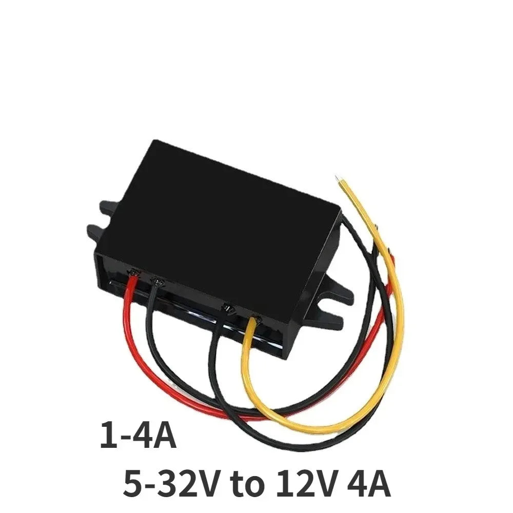 5-32V to 12V 1A-3A DC-DC Converter 12V Voltage Stable Regulator Automatic Step Up Down Boost Buck Power Converter DC Converter Oasis Select