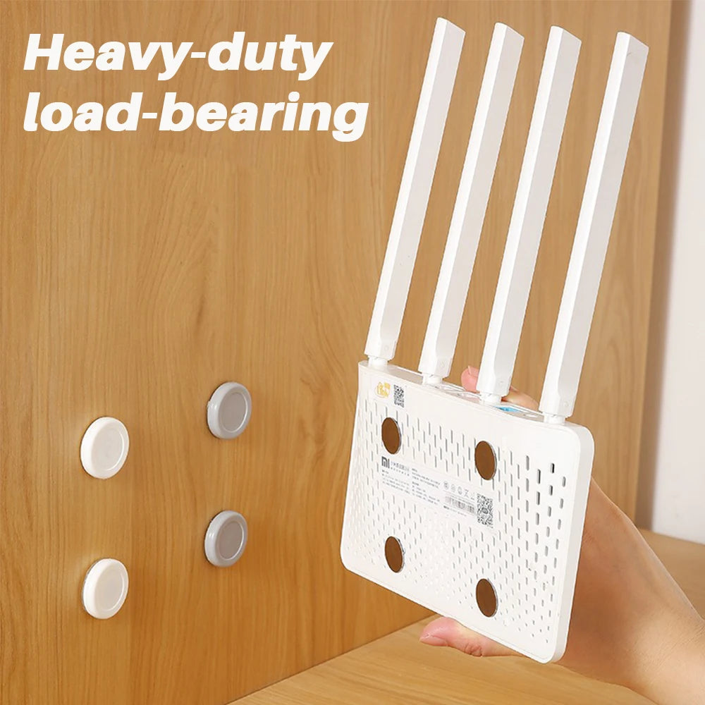 Magnetic Remote Control Holder, No Drilling Required, 1-6pack For TV/AC/Fan Remotes, Router, Storage Gadget, Space-Saving Oasis Select