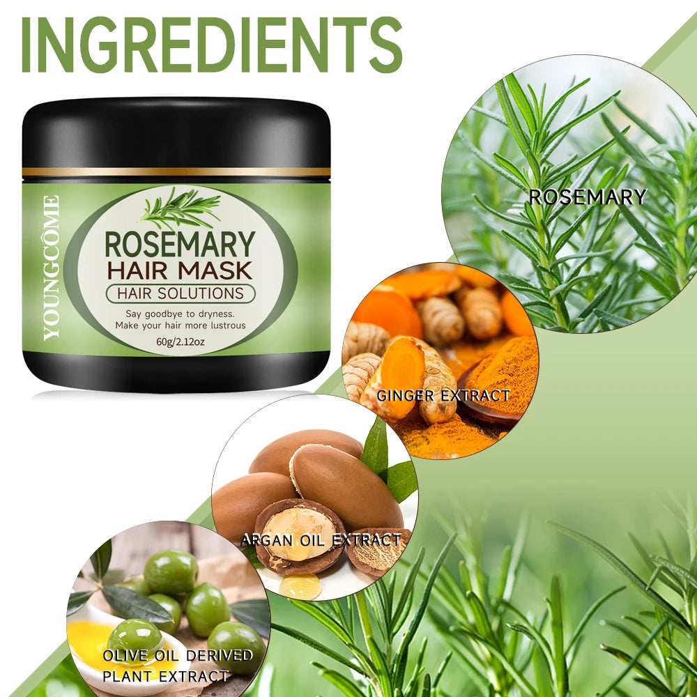 Rosemary Hair Mask – Scalp Nourishment & Hair Growth Cream