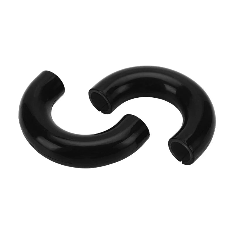 1 Pair Cars Exterior Accessories D-Ring Towing Hook Sleeve For F150 2004-2024 Red D Ring Towing Hook Sleeve Oasis Select Black