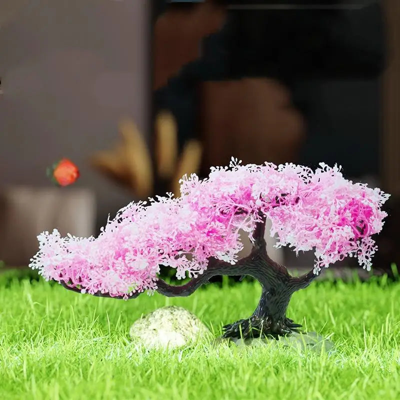 New Simulated Tree Aquarium Decoration Fish Tank Aquarium Plastic Plant Artificial Simulation Water Plants Fish Tank Decoration Oasis Select