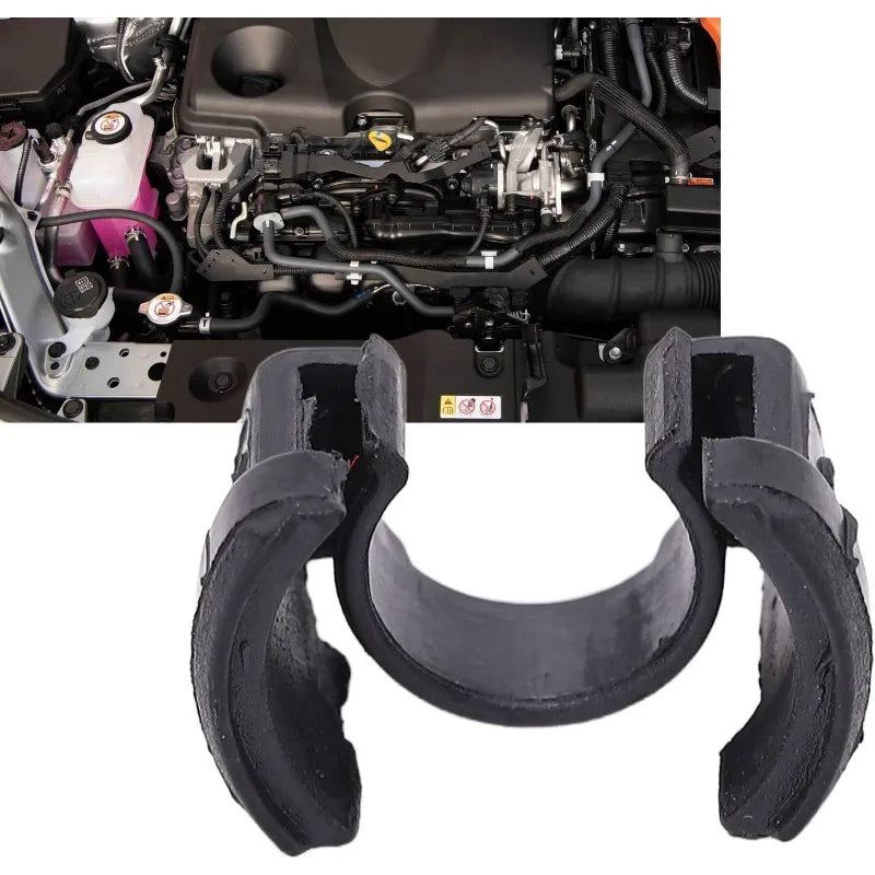 Durable Plastic 1/2set A/C Condensor Hard Line Lock Clamp Clip For Toyota 2018-2022 88718-1E150 Air Conditioning Duct Buckle Oasis Select