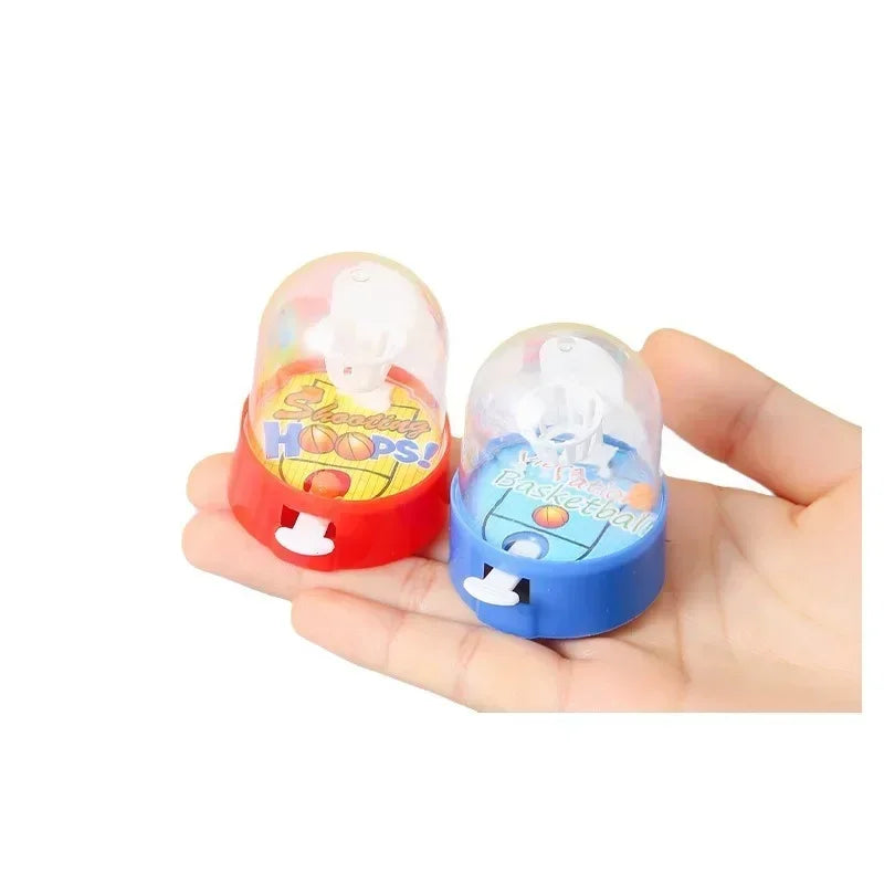 1/12/20Pcs Mini Desktop Finger Basketball Shooting Game Toys Pinata Filler Sport Theme Party Birthday Favors Supplies New Oasis Select 1PC Random color