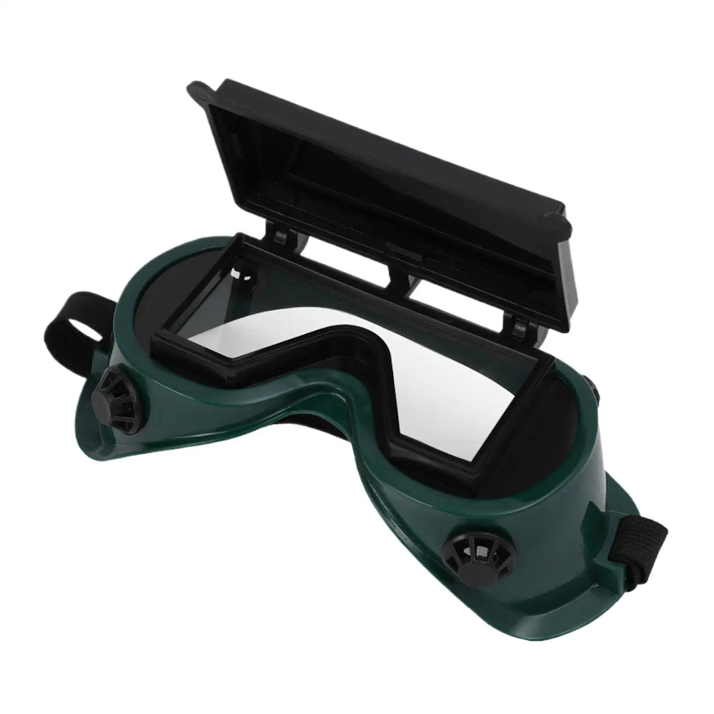 Flip-Up Anti-Glare Welding Goggles – Arc & Grinding Safety
