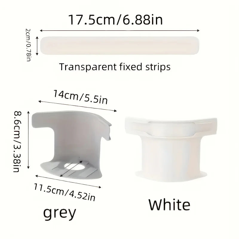 4pcs Heavy-Duty Adjustable Sheet Holders with Non-Slip Grip -for All Mattress Sizes, Easy Install Bed Sheet Fasteners (Gray) Oasis Select