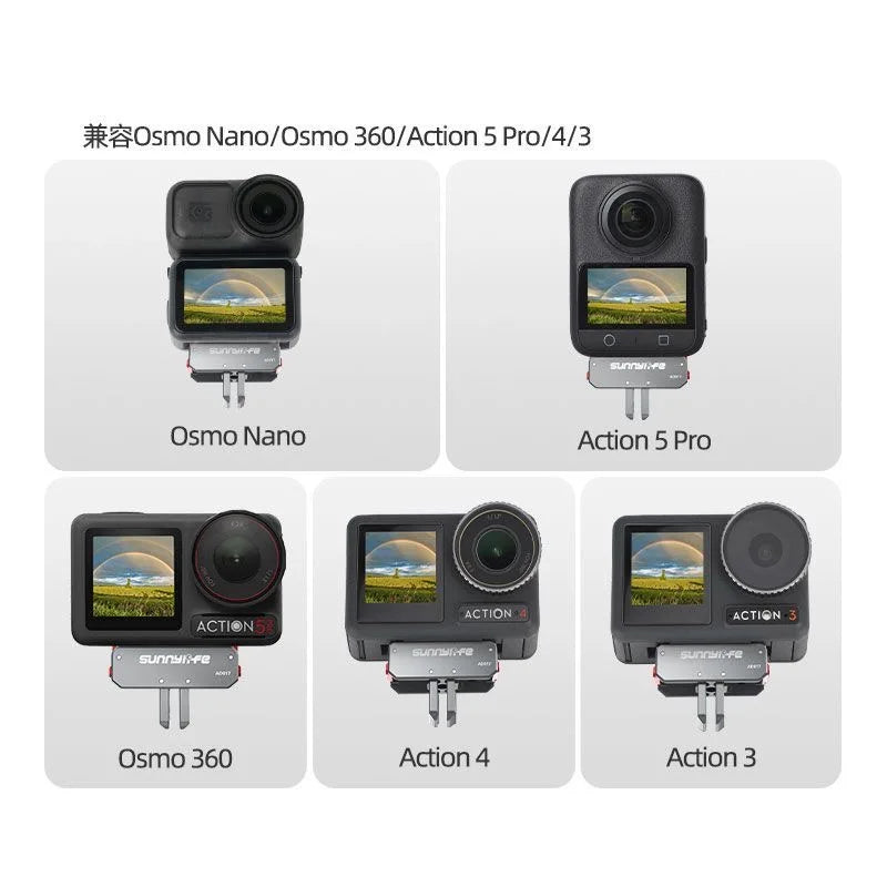 Sunnylife Magnetic Quick Release Adapter – DJI Osmo & Action