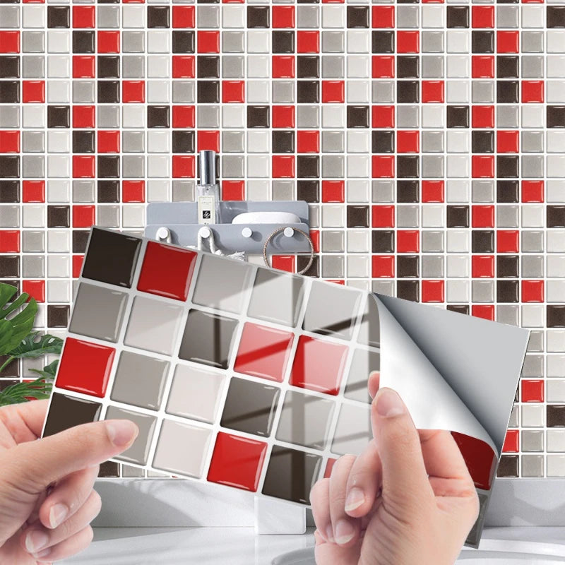 Wall Stickers Home Renovation Crystal Tiles Self-adhesive Flooring
