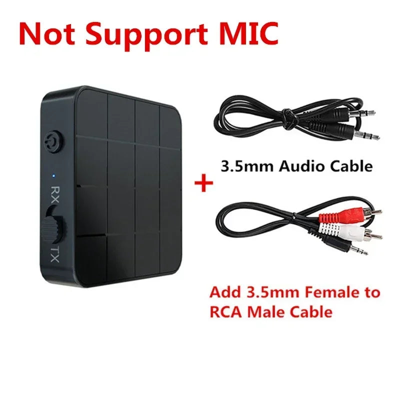 Wireless transmitter audio Bluetooth5.0 kn321 Adapter Audio receiver for Tv Computer Projection Earphone Amplifier Speaker Oasis Select With RCA Cable