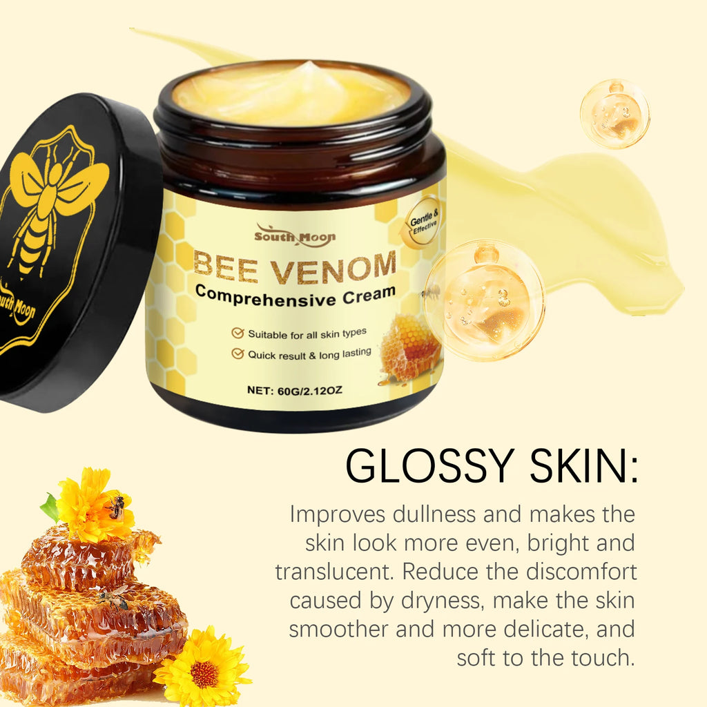 Bee Venom Face Cream Moisturizer Nourish Dryness Skin Firming Repair Damaged Skin Strengthen Barrier Brighten Nourish Body Cream Oasis Select