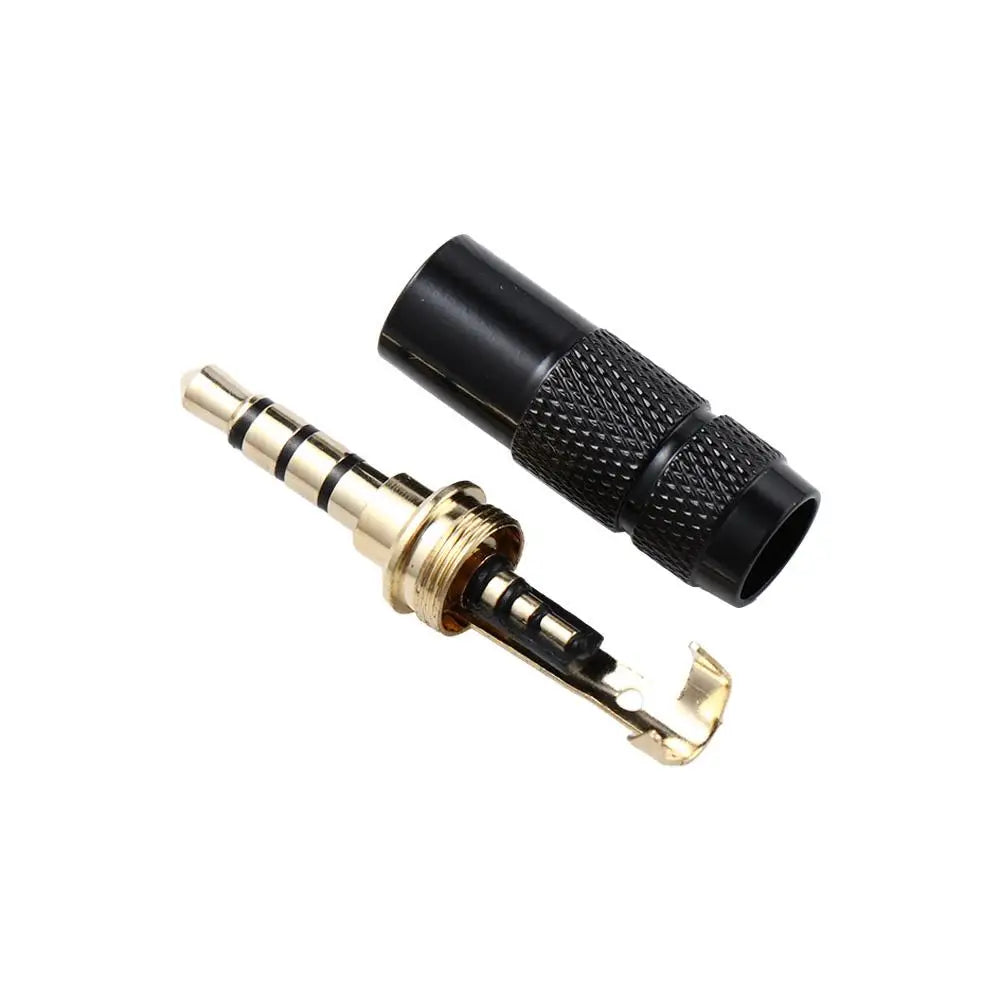 3.5mm TRS Male To 3.5mm TRRS Female Stereo Microphone Connector 3 Pole Plug To 4 Pole Gold Plated Jack Mic Converter Adapter Oasis Select