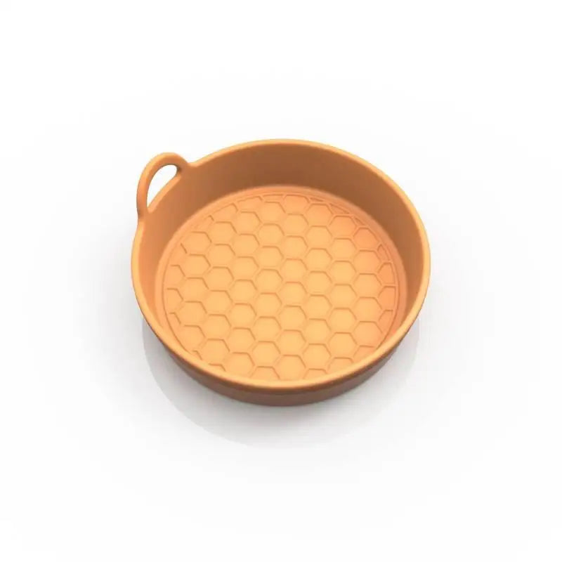 2Pcs Silicone Car Coasters - Non-Slip Heat-Resistant Design For Car Durable Eco-Friendly Spill-Proof Fits Most Cup Holders Oasis Select Orange