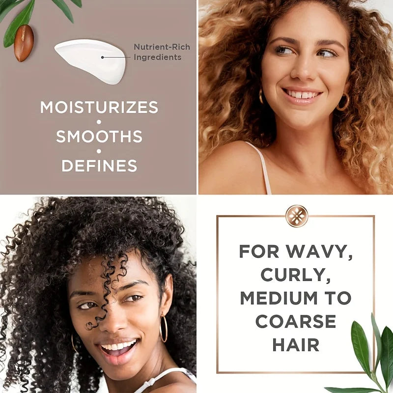 Curl Defining Cream with Argan Oil for Wavy & Curly Hair 280ml