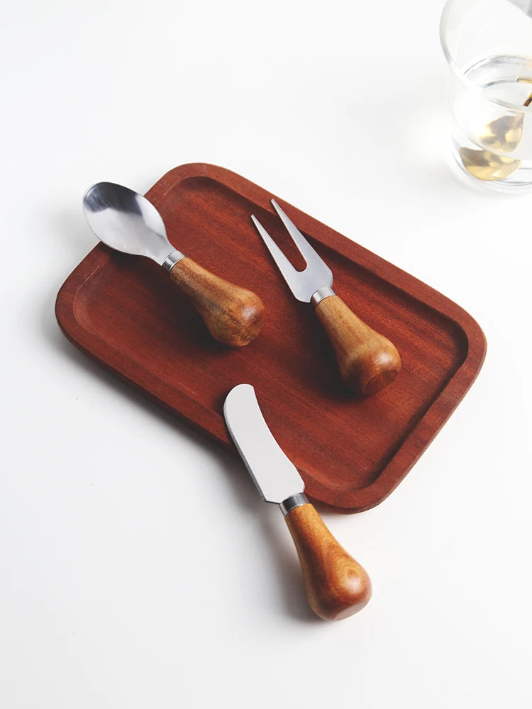 Creative western tableware butter toast jam spread knife fruit knife fork spoon spoon and fork set Oasis Select