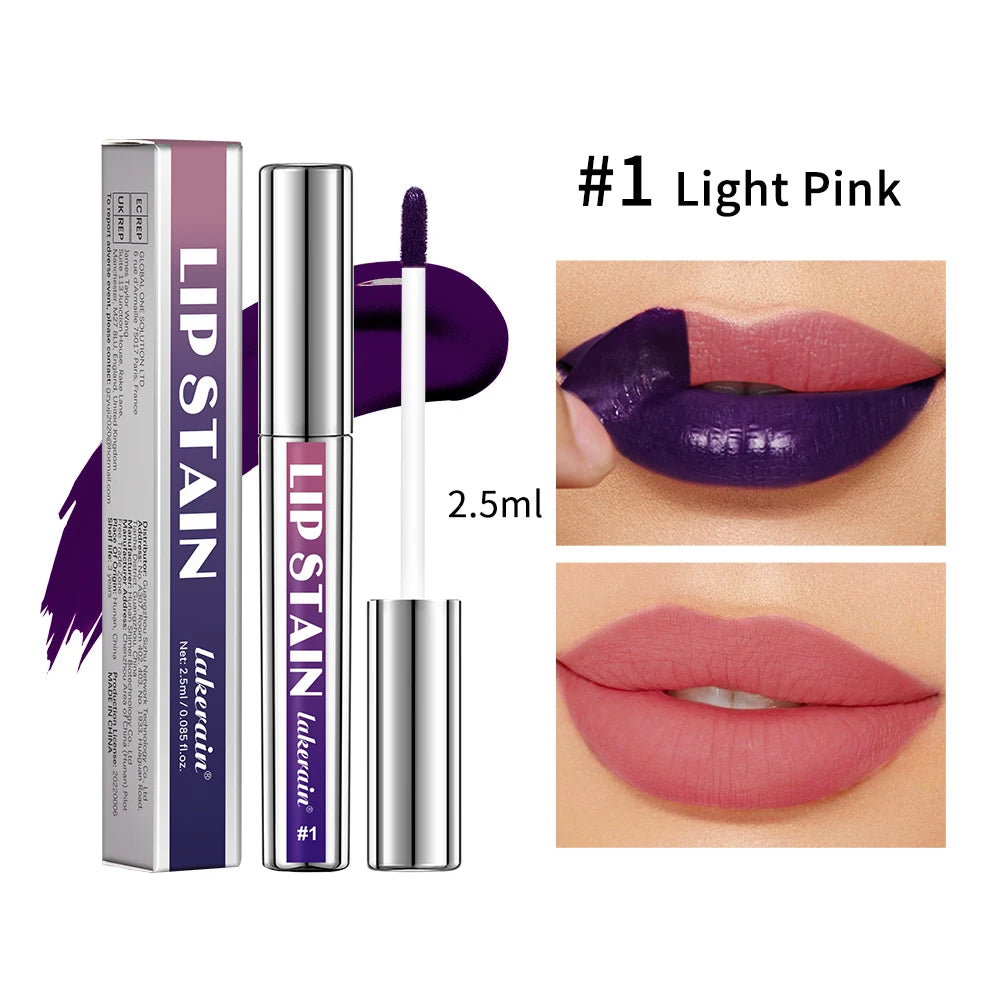 Peel Off Lip Stain Matte Lip Tint for Lips Liquid Lipstick 24 Hours Water Resistant Lipsticks Makeup Cosmetics Ink Inks Oasis Select Color 1