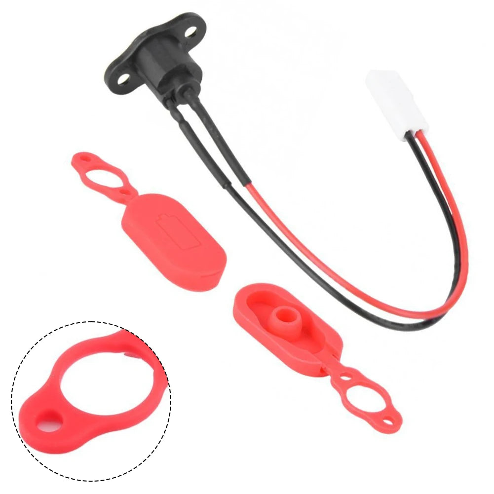 Battery Charger Socket Electric Scooter Charging Port Efficient Charging Ability Efficient Electric Scooter Connectors Oasis Select