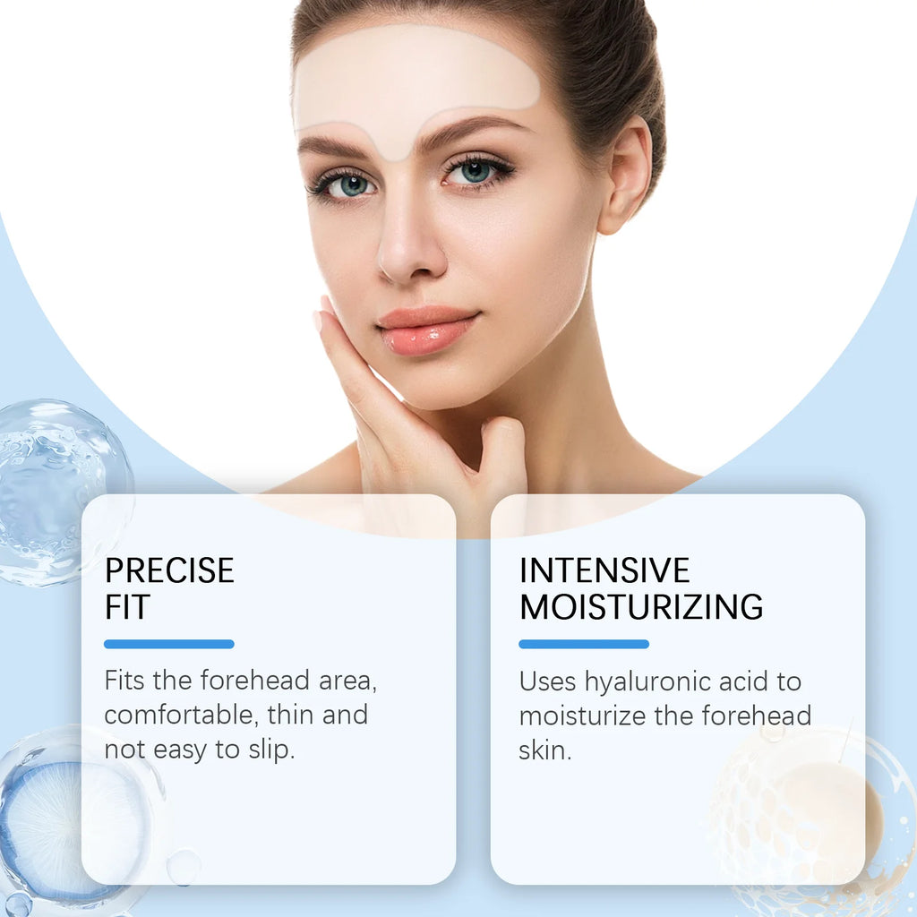 Anti Wrinkle Forehead Patch Frown Lines Remover Deeply Nourishing Firming Lifting Skin Anti-Aging Collagen Forehead Care Sticker Oasis Select